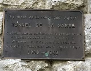 Schild Tunnel de la Sarse